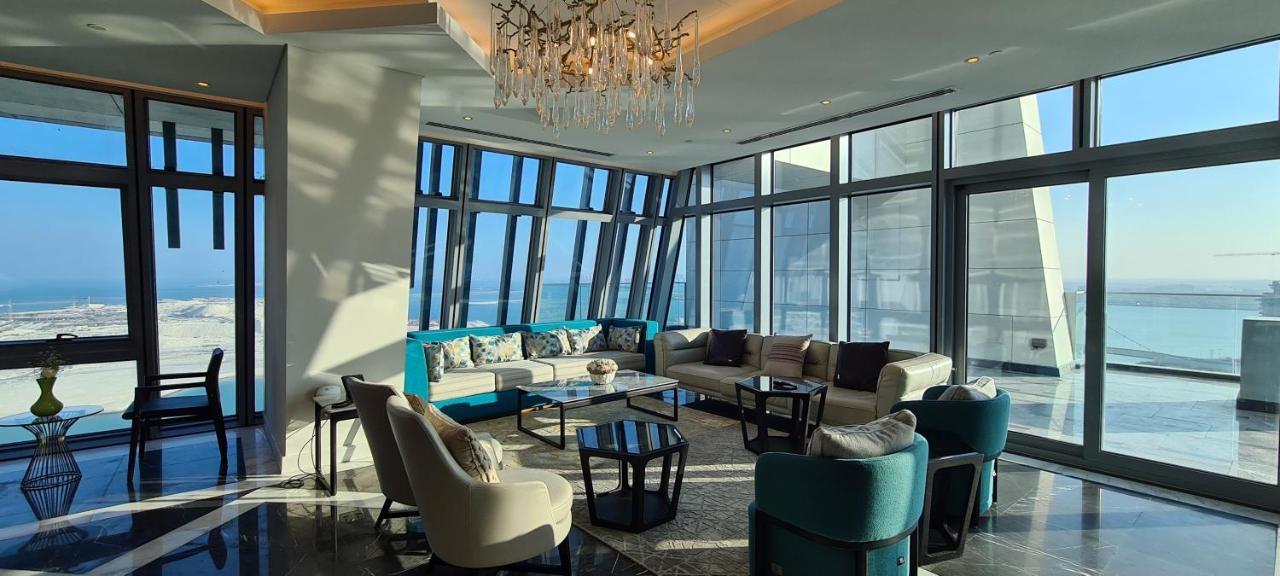 Waterfront Hotel Apartment Lusail المظهر الخارجي الصورة The Sky Lounge